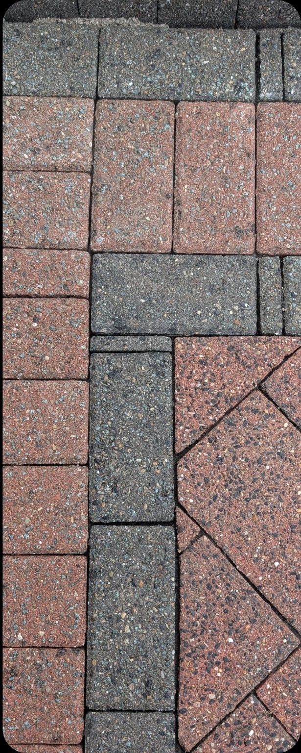 Paving after exterior cleaning